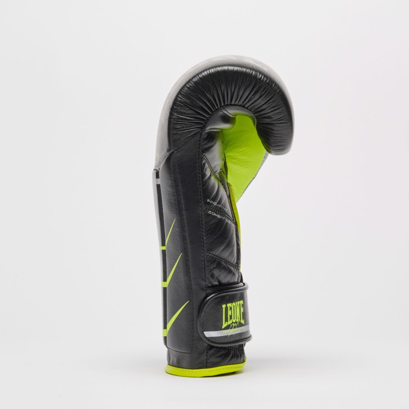 Leone REVO FLUO PERFORMANCE BOXING GLOVES-black